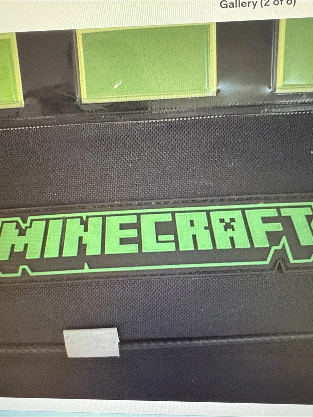 Kids Backpack - Green Creeper Design
